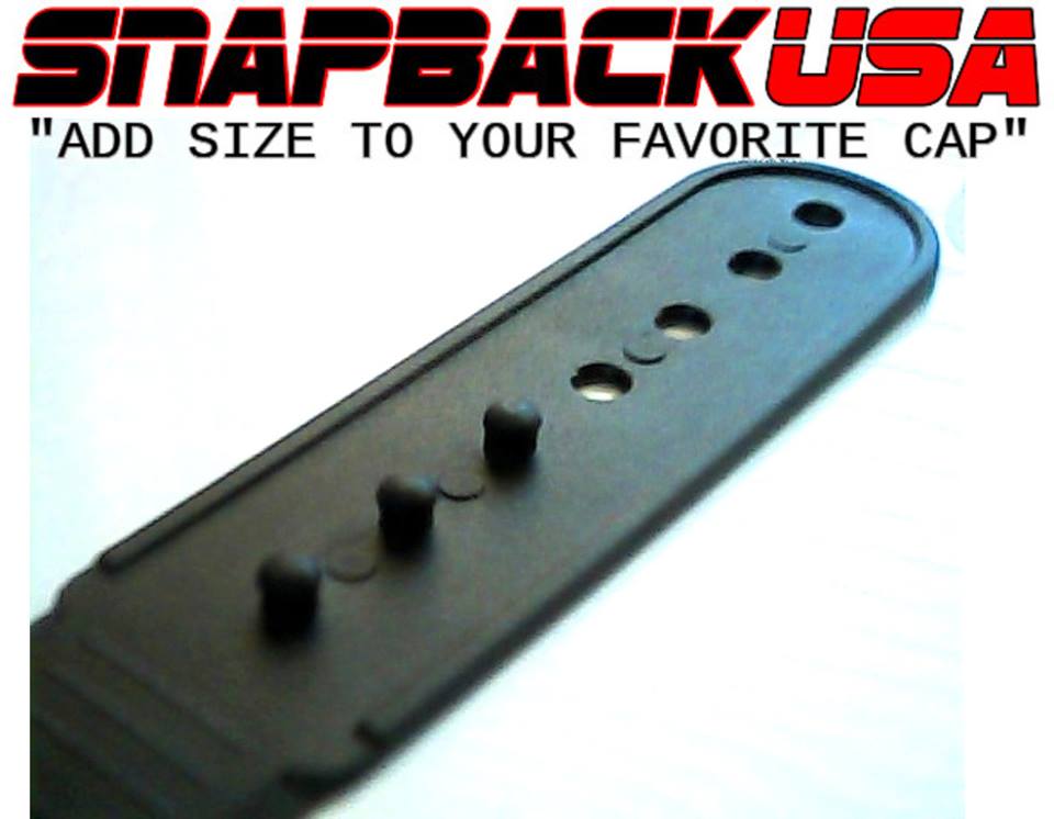 Snapback cap size extender - Black